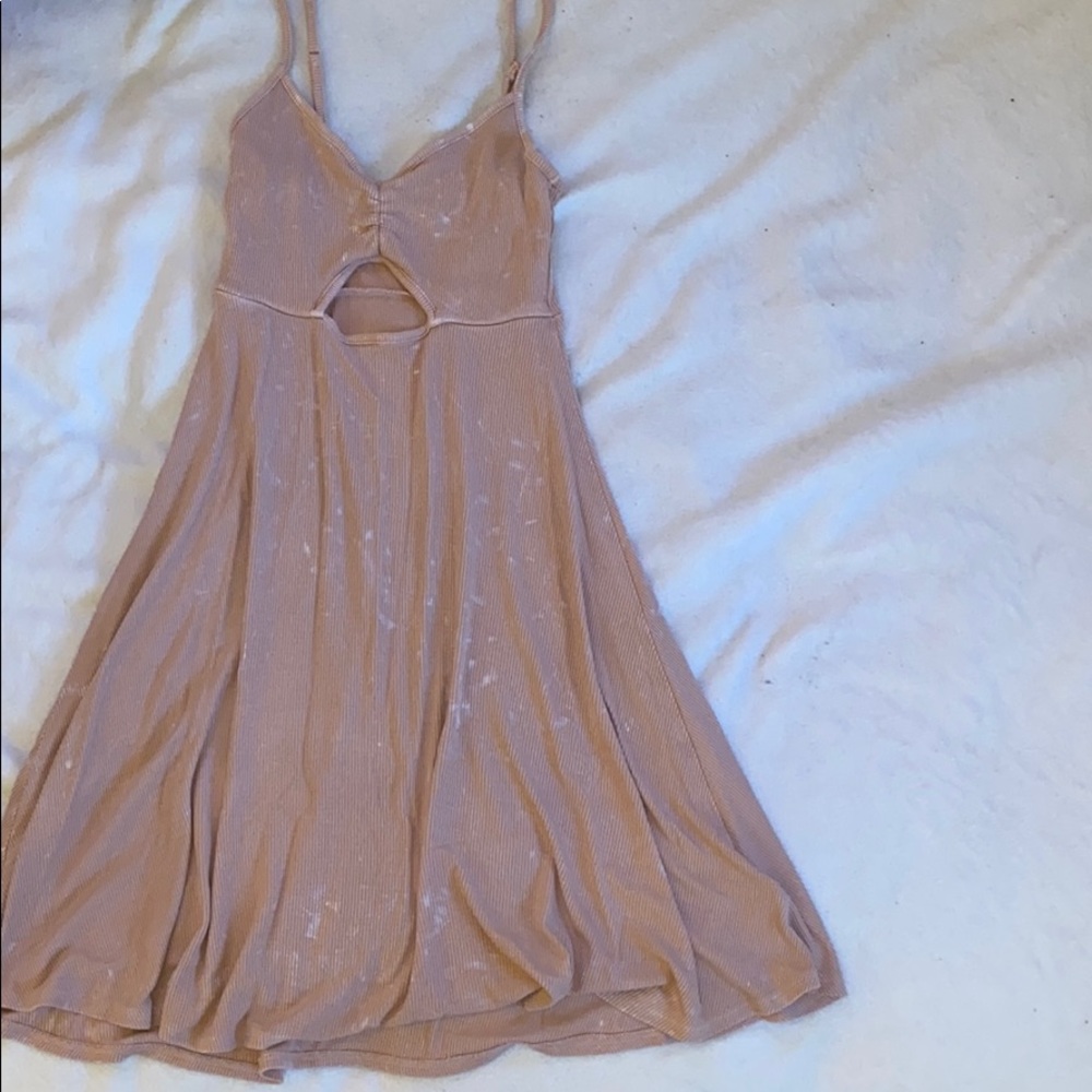 AEO dress  XXS  pink with white flecks
